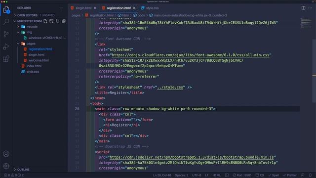 Responsive Sign in / Login Form using HTML CSS Bootstrap Form using HTML CSS & JavaScript смотреть онлайн