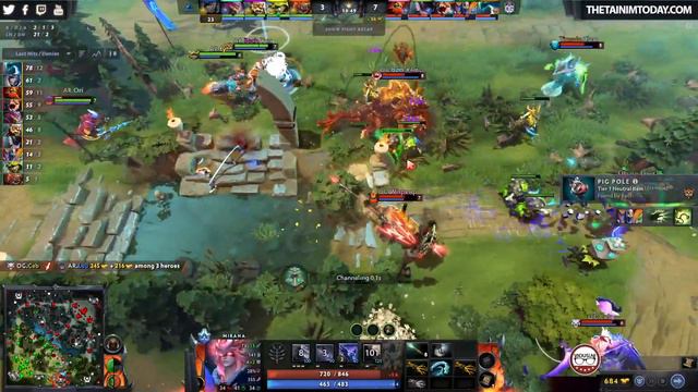 OG vs AZURE RAY - 1 - Dreamleague 22 - Dota 2 Español - Viciuslab смотреть онлайн