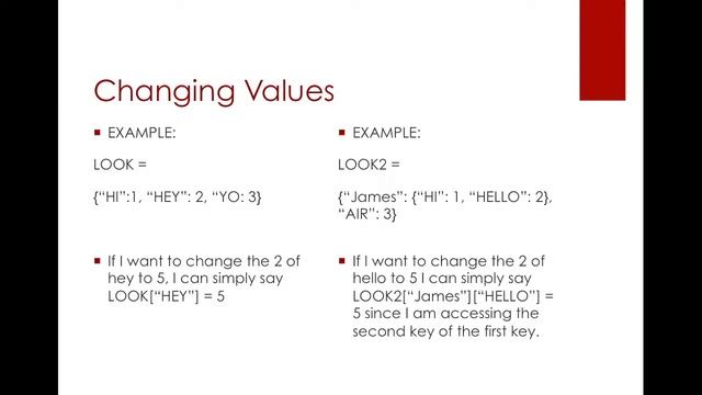 Lesson 5: Dictionaries - Learn to code Python in 1 hour смотреть онлайн