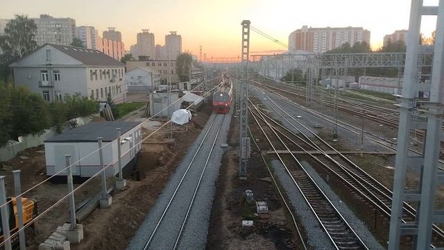 ЭД4М-0268 на станции Железнодорожная смотреть онлайн