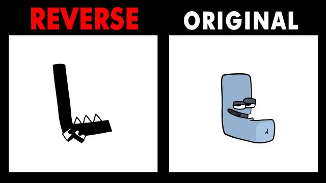 Reverse Alphabet Lore HKtito Vs Original Alphabet Lore | All Alphabet Lore Meme Animation-TD Rainbo