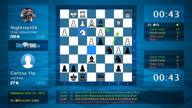 Nightster09 - Carissa Yip, 0-1 смотреть онлайн