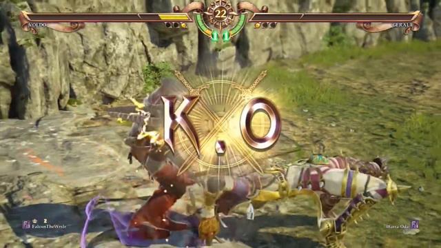 Soulcalibur VI Ranked 2 out of 3: Falconthewrstlr (Voldo) Vs. Ittarra Oda (Geralt) Jerry is fun! смотреть онлайн