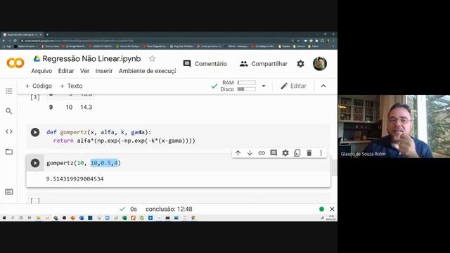 Regressão Não Linear Simples no Python смотреть онлайн