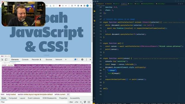 CSS Text Mask with Video or Canvas (probably not a good idea) смотреть онлайн