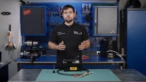 Видеообзор на гидравлический насос с пневматическим приводом (арт. JTC 8P120)