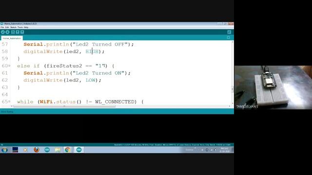 Control Home appliances using Firebase cloud | Home automation manual & automated Control using App смотреть онлайн