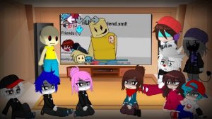 FNF And Roblox Character React VS John Doe, The Roblox Hacker | Hacking Mechanic || •TheRanitor•