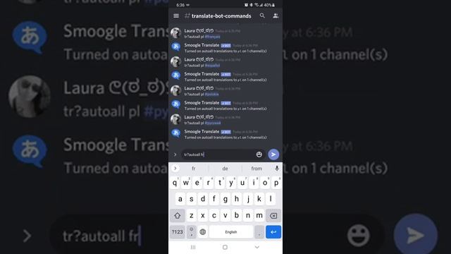 Setting up auto translation to multiple languages in channels with smoogle translate discord bot смотреть онлайн