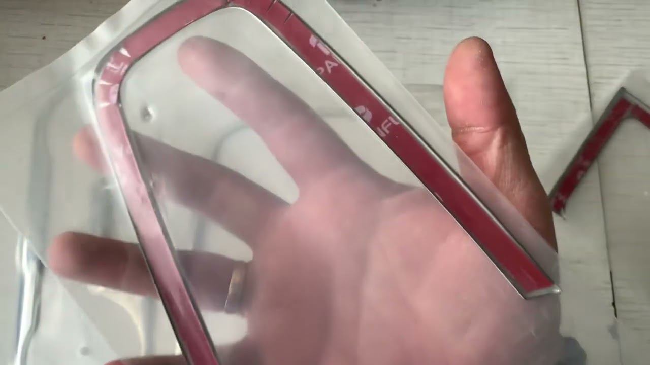 Хромируем центральный тоннель на LADA Granta FL, декоративными накладками с Aliexpress смотреть онлайн