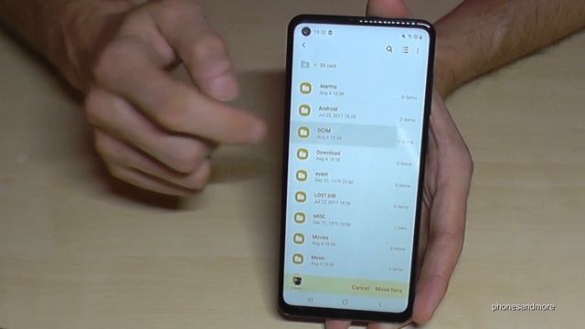 Samsung Galaxy A21/A21s: How To Transfer Data From Internal Storage To Micro SD Card?