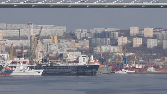 Плавбаза Царь Тигр. TSAR. IMO 8610265. Владивосток 01.03.2022 ч.2 смотреть онлайн