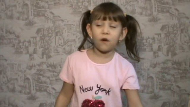 Васильчук Дария - "Мы вчера играли в стадо" (Агния Барто) смотреть онлайн