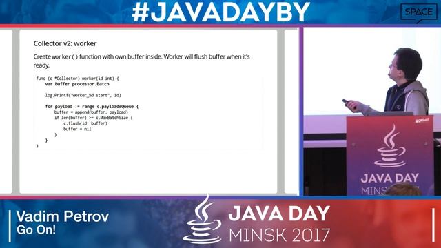 Java Day Minsk 2017 - Vadim Petrov - Go On! смотреть онлайн