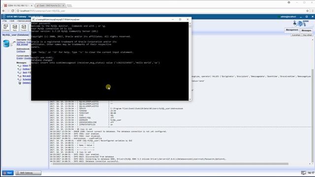 Send SMS from MySQL - Send Test Message смотреть онлайн