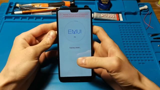 Huawei P20 Hard reset (Жесткий сброс) смотреть онлайн