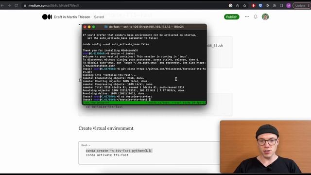 5x Faster Voice Cloning | Tortoise-TTS-Fast | Tutorial смотреть онлайн