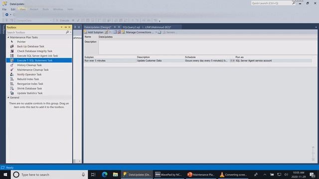 How to create SQL Server Maintenance Plan смотреть онлайн