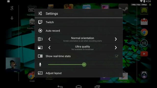 How to Livestream from Nvidia Shield Tablet beam.pro/mirrormasktv смотреть онлайн