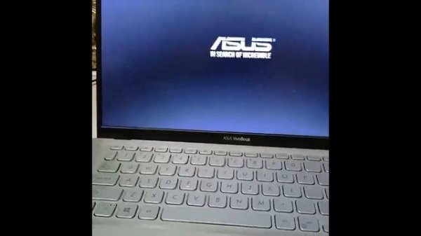 ASUS VivoBook laptop stuck at ASUS  LOGO .(( FIXED))