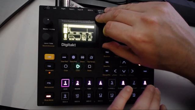 Elektron Digitakt - Live House techno Jam - cTrix смотреть онлайн