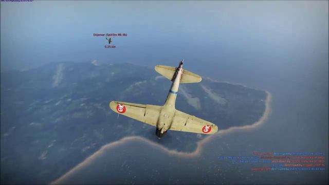 War Thunder: Zero vs Spitfire over Saipan смотреть онлайн