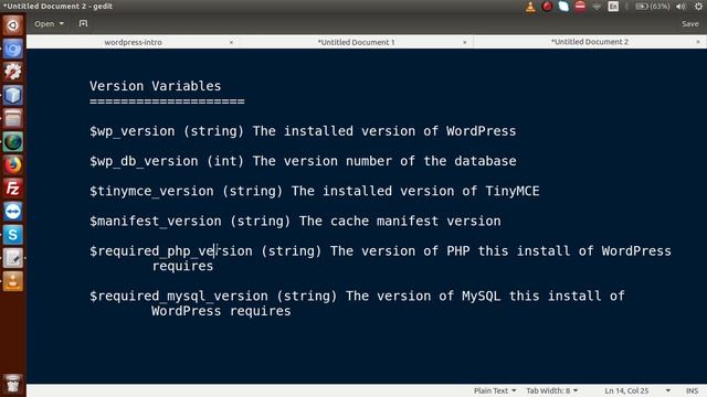 Wordpress Global Variables Tutorial for beginners from scratch (Part#4) | Web Server & Version смотреть онлайн