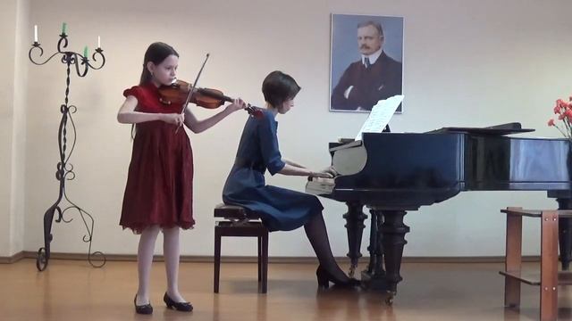 Ян Сибелиус "Романс" исп. Калинина Серафима смотреть онлайн