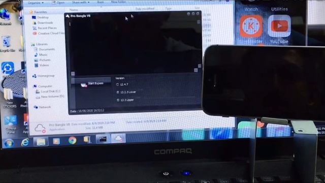 iOS 12.4.7 & iOS 13.5.1 iCloud Bypass one Click Free tool смотреть онлайн