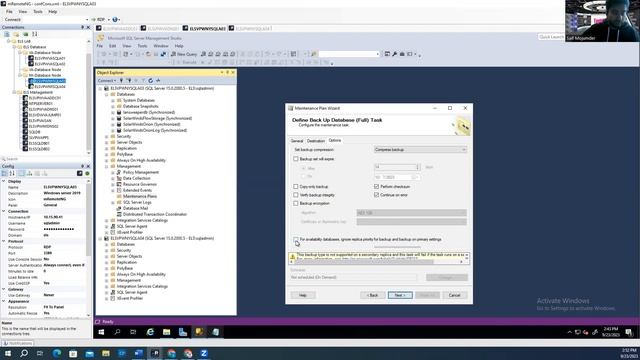 Microsoft SQL Server Maintenance Plan Backup | SQL Auto Backup | Step-by-Step смотреть онлайн