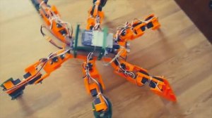 Робот паук на ардуино