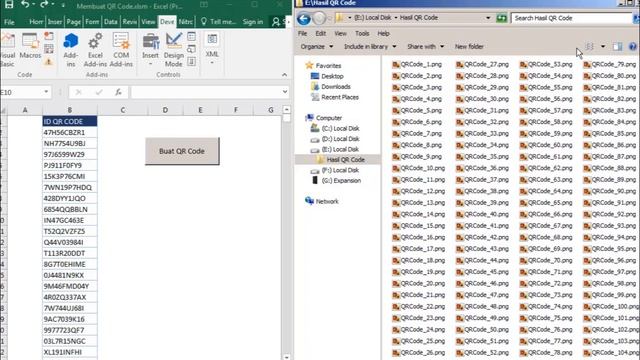 Cara Cepat Membuat QR Code dengan Excel смотреть онлайн