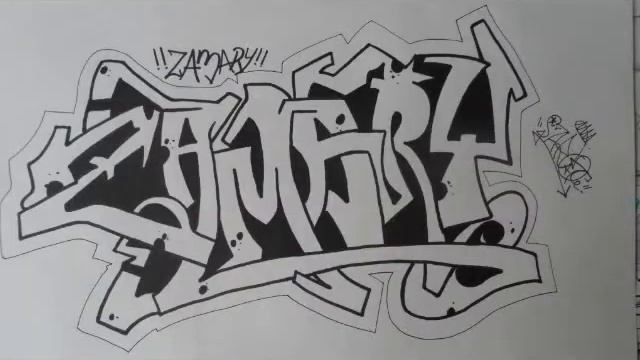 Graffiti Bombing "ZAMARY" by SAROK смотреть онлайн