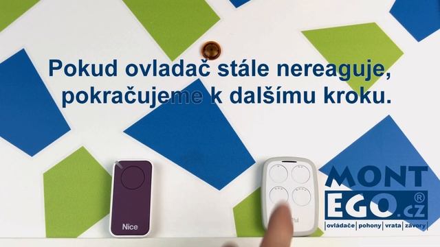 Zkopírování ovládače NICE INTI-1 na univerzální dálkový ovladač WhyEVO | MontEgo.cz смотреть онлайн