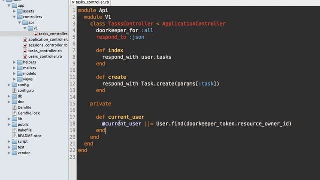 Ruby on Rails - Railscasts PRO #353 OAuth with Doorkeeper (pro) смотреть онлайн