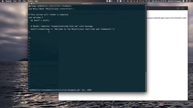 Mojolicious (Part 1): Build Full App (Home page) смотреть онлайн