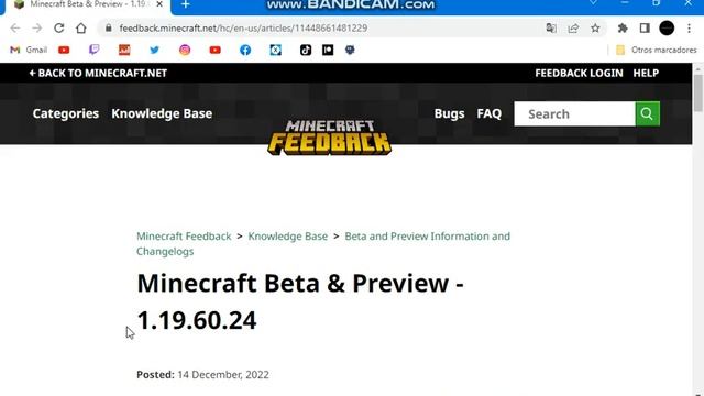 ✔ Minecraft Bedrock 1.19.51 Y Beta 1.19.60.24 ? ¡ULTIMAS 2 VERSIONES DE MINECRAFT BEDROCK DEL 2022 смотреть онлайн