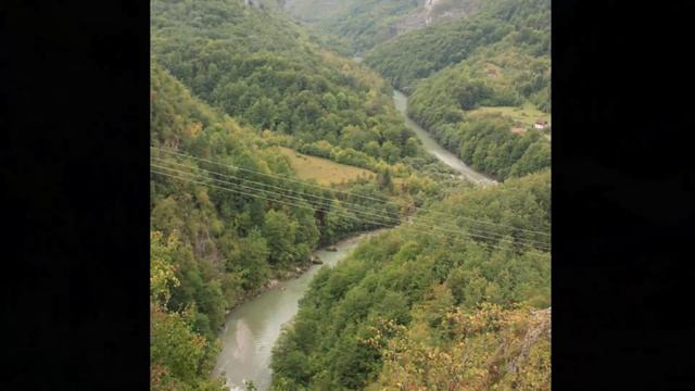 Виды на каньон реки Тара смотреть онлайн