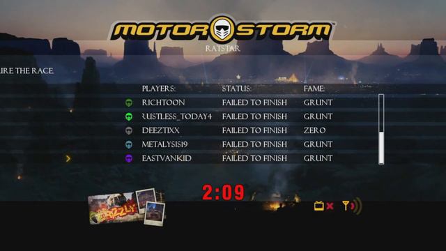 MotorStorm Online Event: Brawl Of The Titans смотреть онлайн