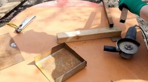 Делаем совок для углей своими руками за 20 минут