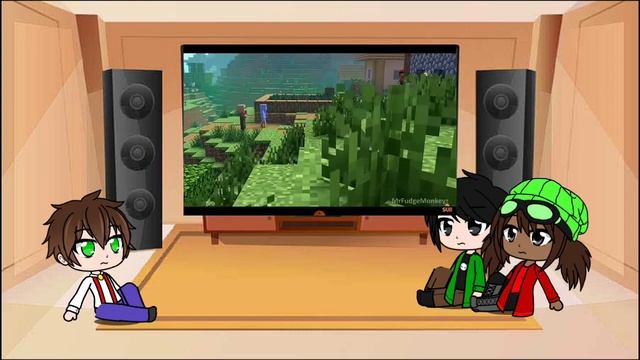 MCSM Characters React To Annoying Villagers 51 смотреть онлайн