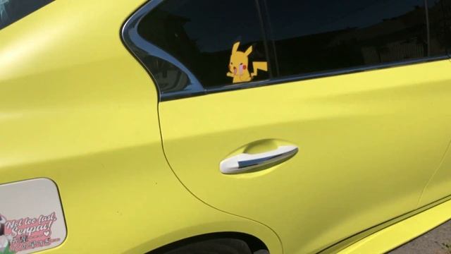 I GOT MY 2012 LEXUS IS250 WRAPPED!