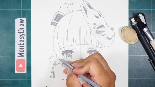 Easy Anime Drawing | How to Draw Ayaka | Genshin Impact смотреть онлайн