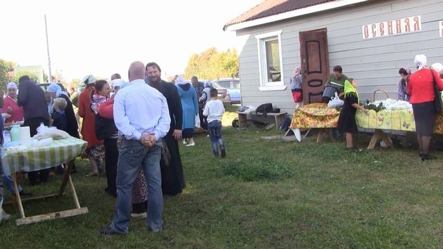 праздничная ярмарка прихода Храма Рождества Христова с.Сенино. 20 сентября 2015 года смотреть онлайн