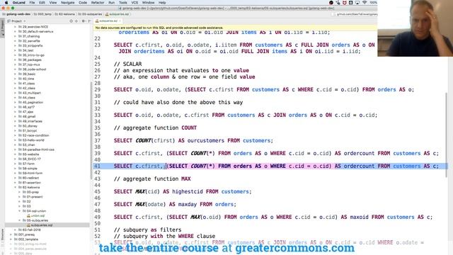 SQL Count смотреть онлайн