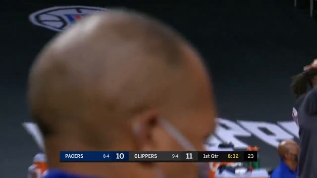 Paul George absolutely DESTROYS the rim after splitting the double team смотреть онлайн