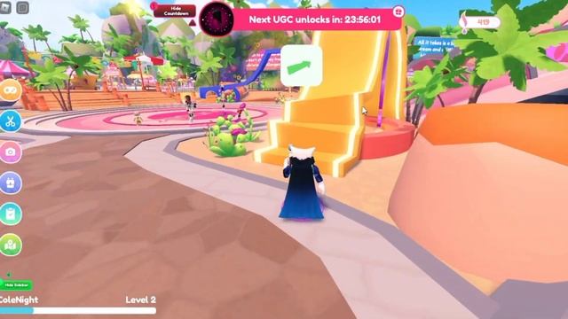 Roblox. Как получить новые крутые волосы, в ивенте Sunsilk City. смотреть онлайн