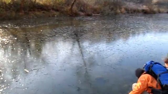 Первый лед на реке Сим смотреть онлайн