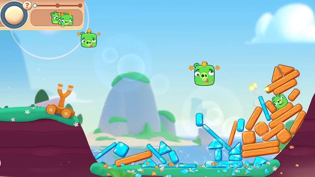 Мне нужно спасти эти яйца! Angry birds journey№1 смотреть онлайн