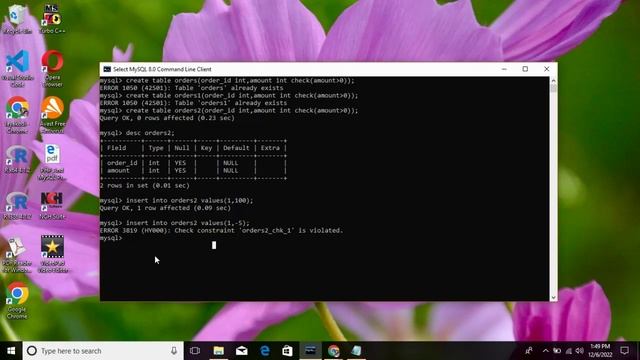 How to use CHECK constraint in sql-practical video смотреть онлайн